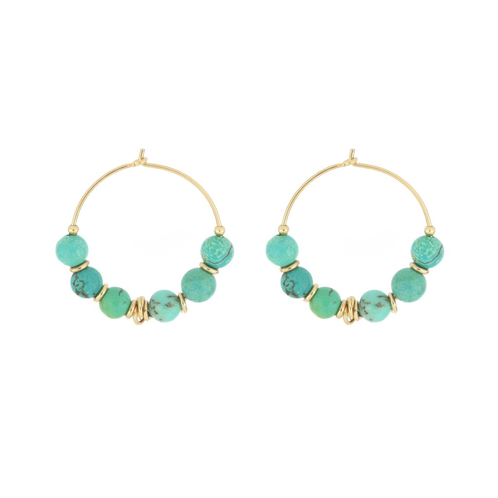 Coppia orecchini Maman et Sophie ORISF3AT argento 925 dorato - MAMAN ET SOPHIE