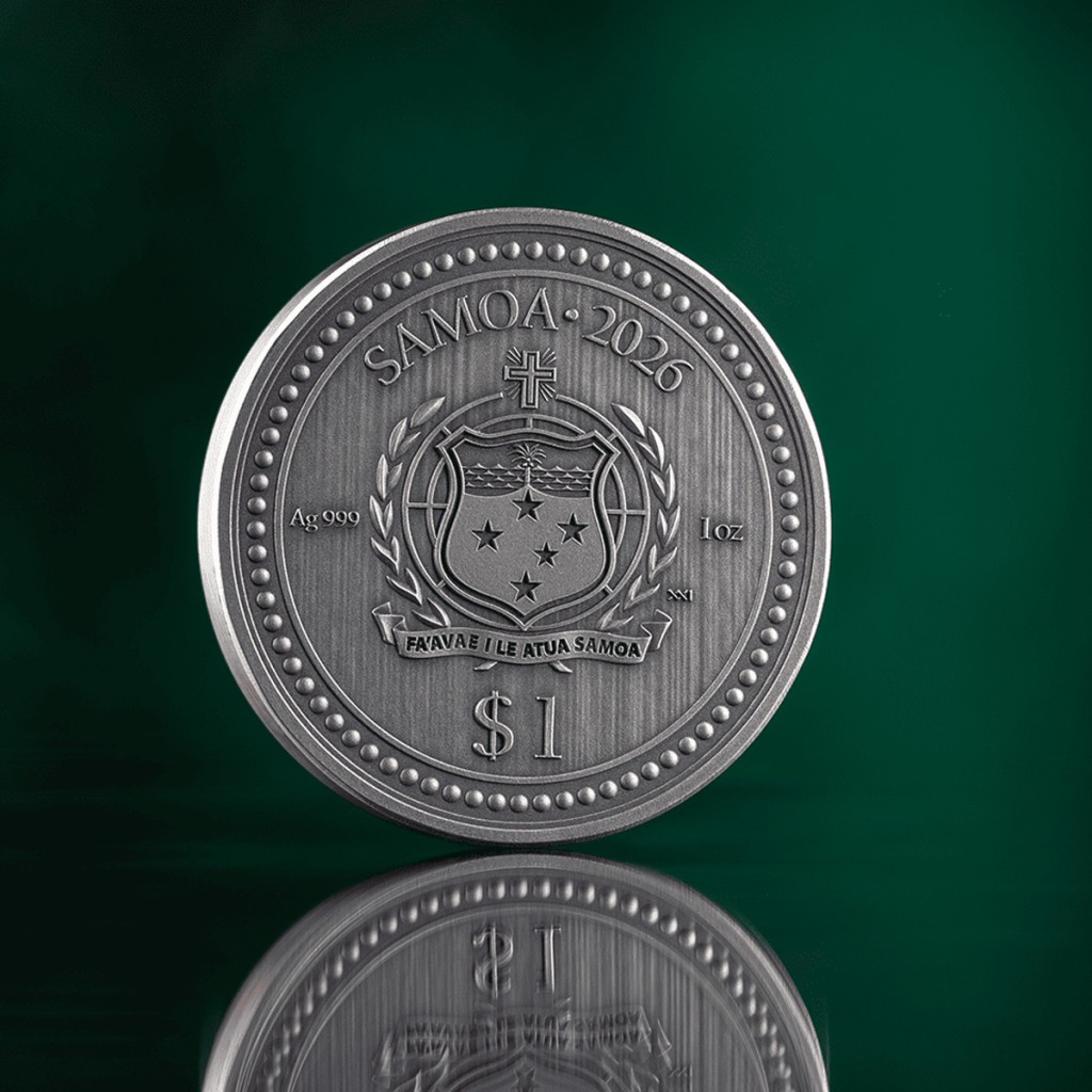  Leopard Born To Be Wild - 1 Oz Silver Coin Samoa 2026 - MINT XXI