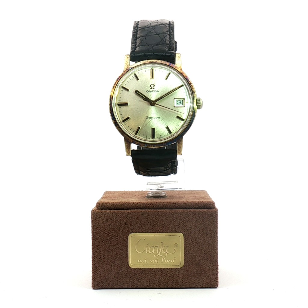 Omega Acciaio PVD Oro Manuale Silver 35 mm - OMEGA