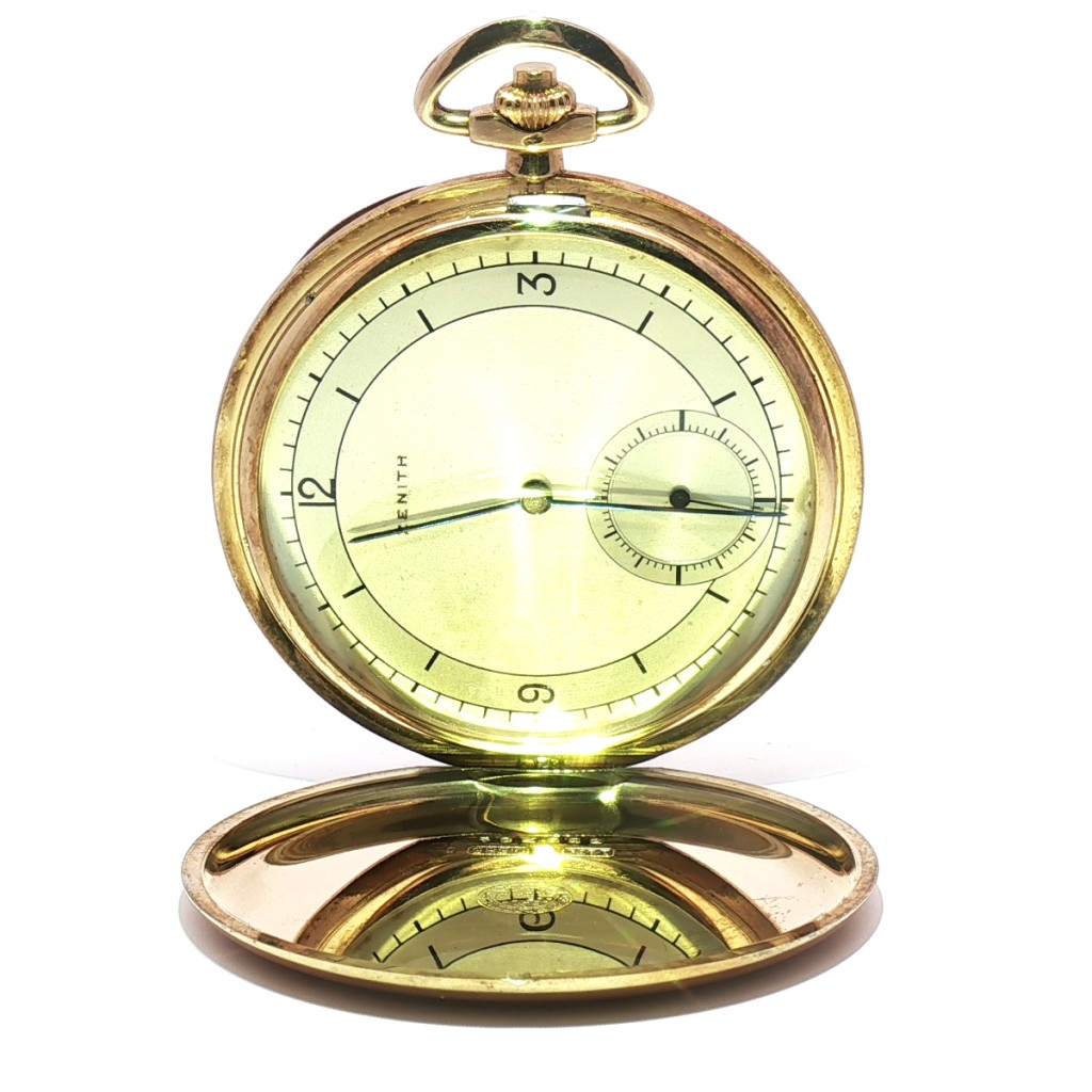  Zenith Oro giallo 14kt Manuale Silver 46 mm - ZENITH