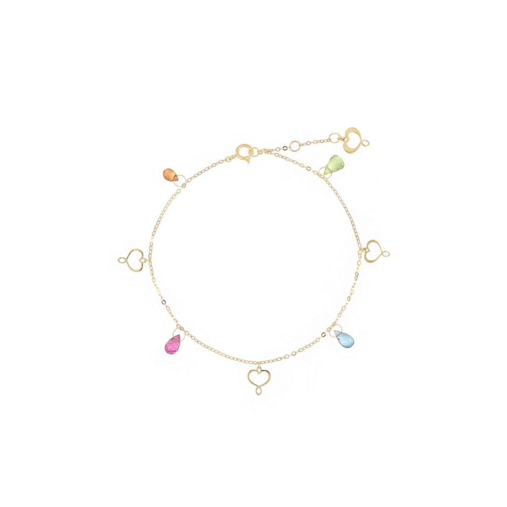 Maman et Sophie BRDRPMSMX Energy Drops Bracelet 18kt Yellow Gold - MAMAN ET SOPHIE