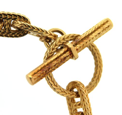  Vintage chain bracelet in yellow gold - LUSSO ITALIANO
