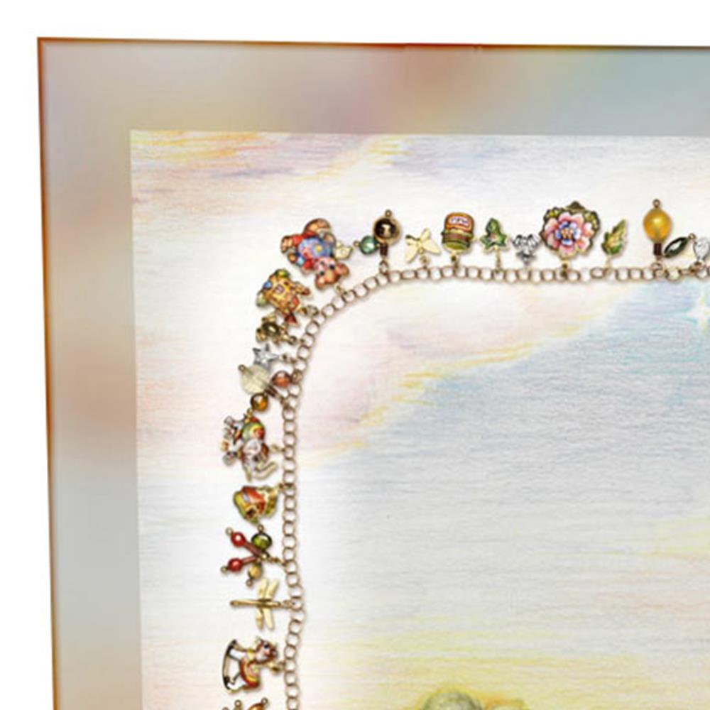  Foulard 100% seta Gabriella Rivalta Melodoro 90x90cm - GABRIELLA RIVALTA