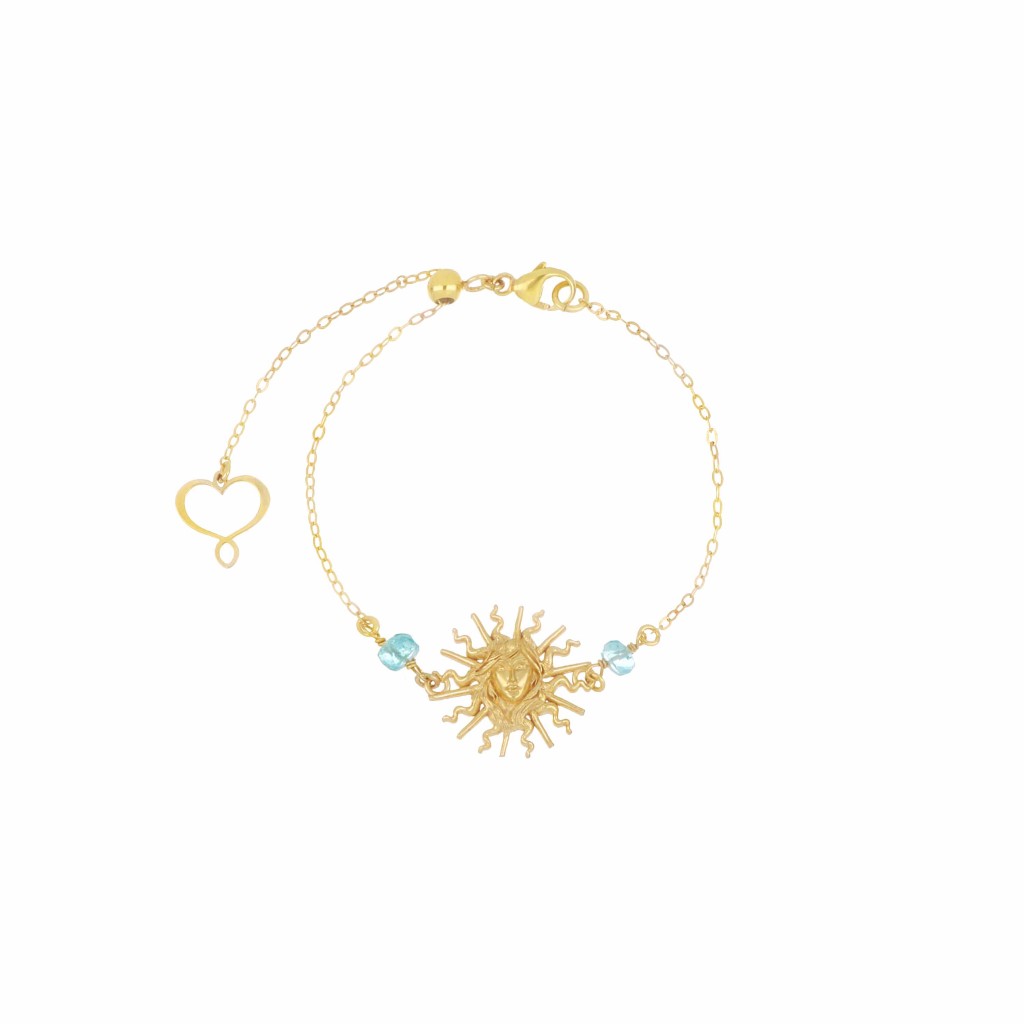 Maman et Sophie BPVIASOAP Sun Bracelet in Gold-Plated 925 Silver - MAMAN ET SOPHIE