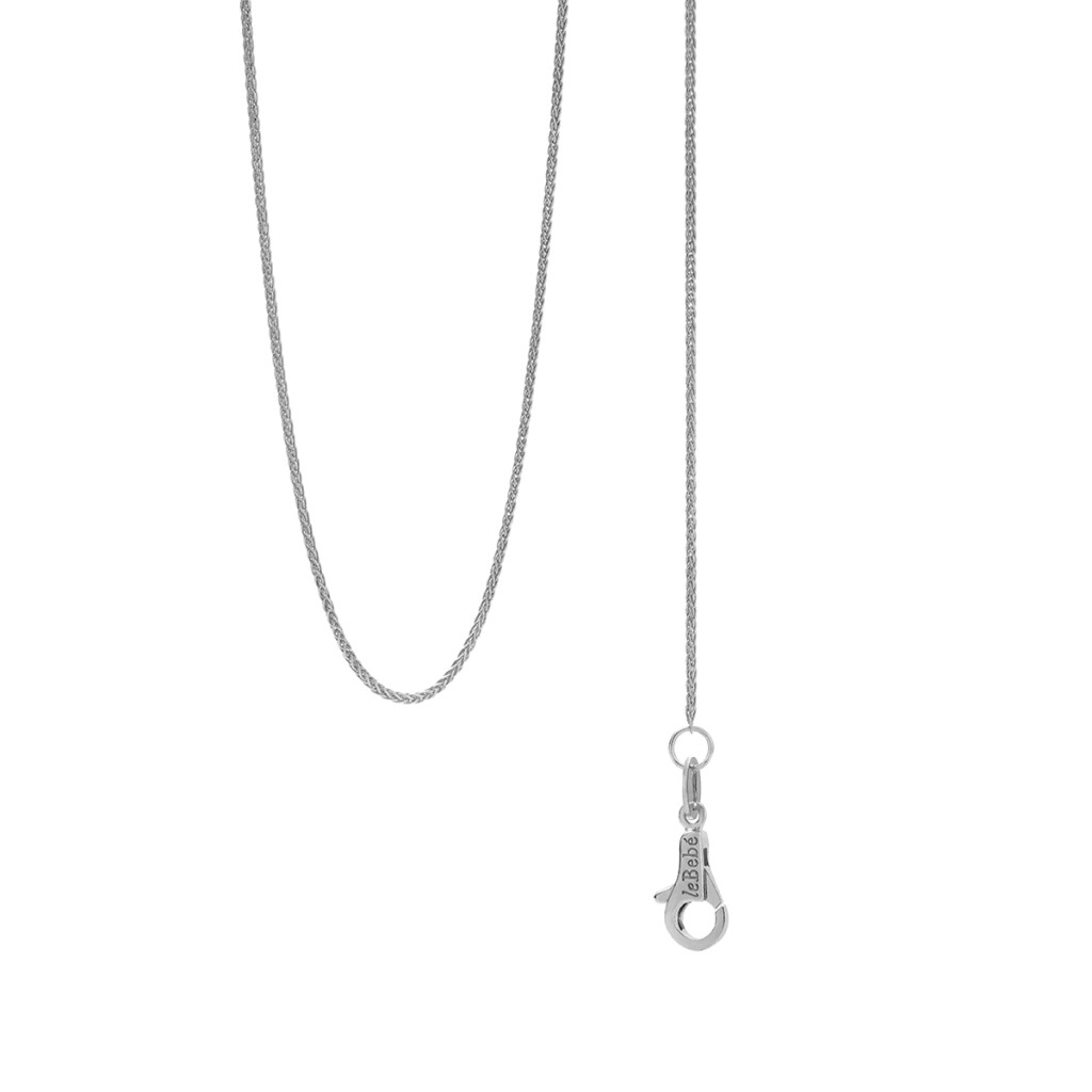Collana leBebe LBBC9KB oro bianco 9kt lunghezza 40-45cm - LE BEBE