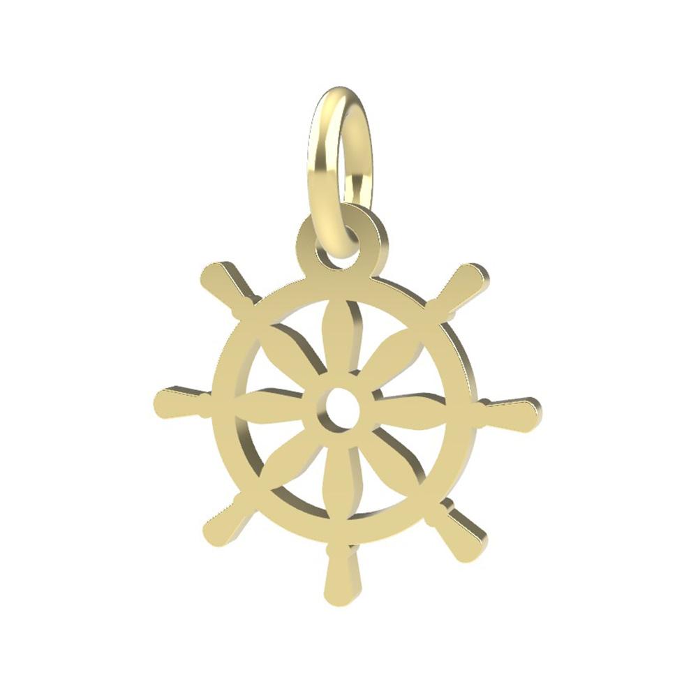 Ciondolo a forma di Timone oro giallo 18kt Dedie - DEDIE