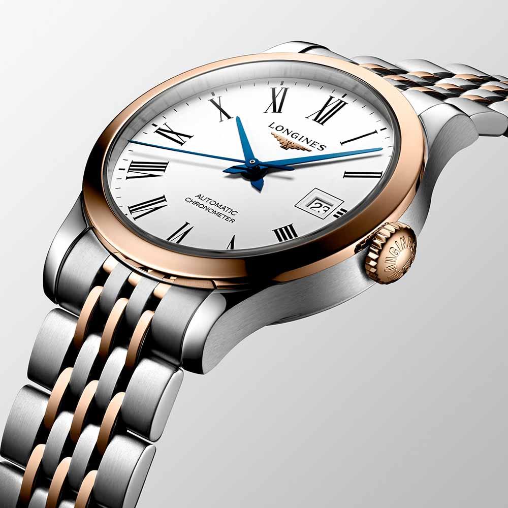  Longines Record L2.321.5.11.7 Automatico 30 mm - LONGINES