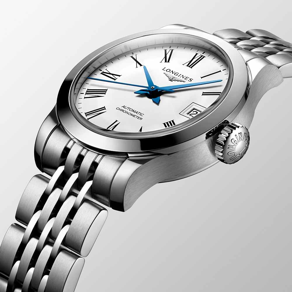 Longines Record L2.320.4.11.6 Automatico 26 mm - LONGINES