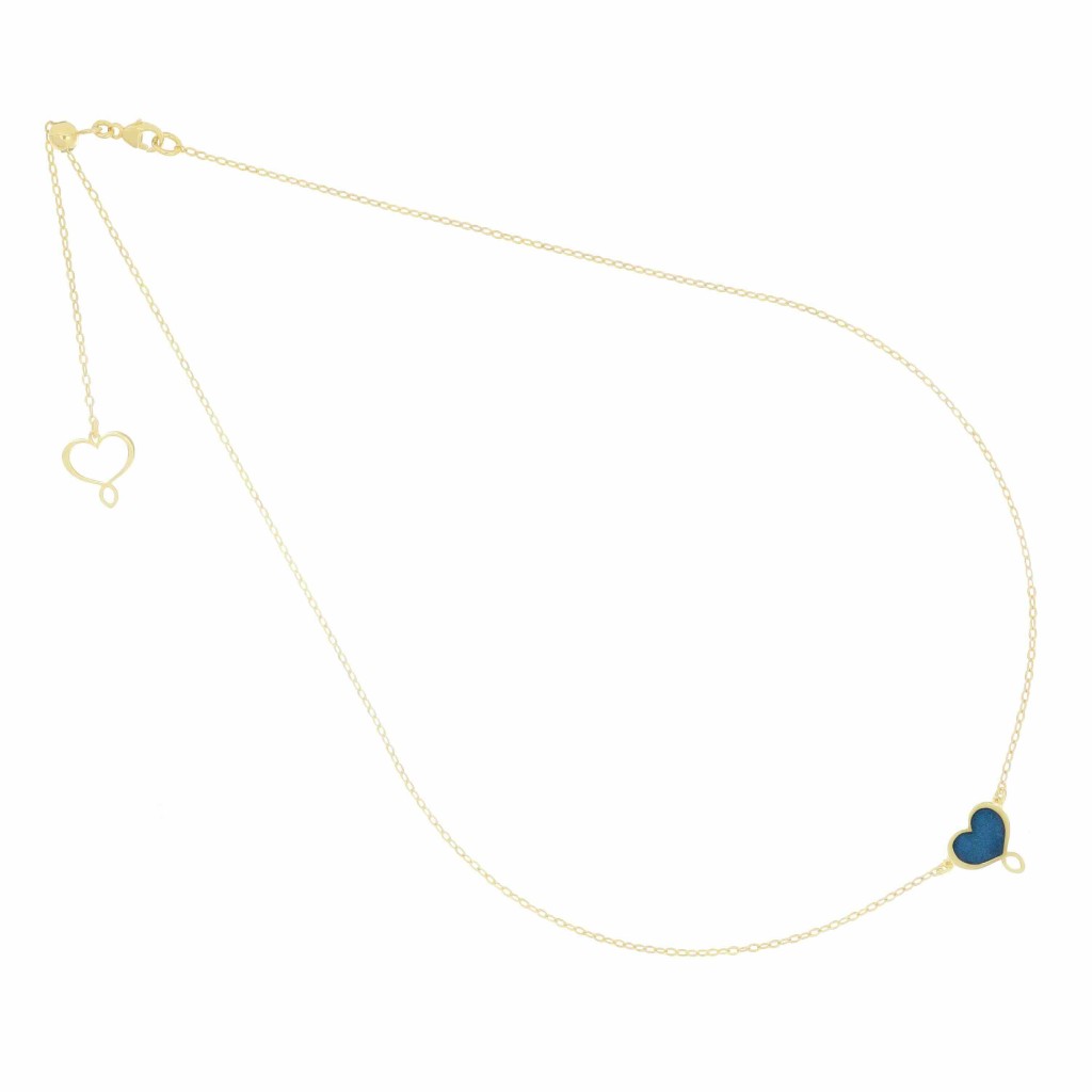 Girocollo Maman et Sophie smalto blu - MAMAN ET SOPHIE