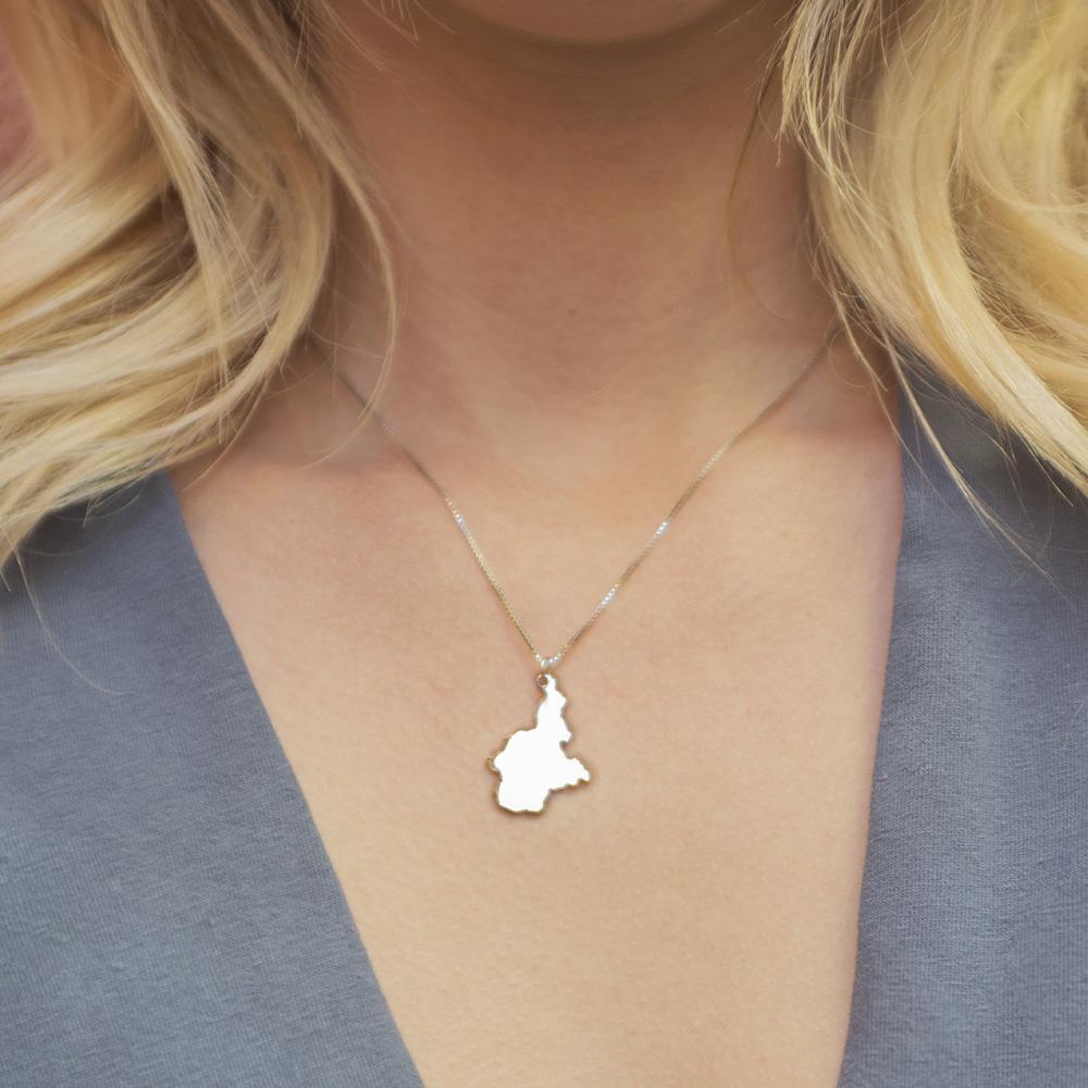  Piedmont region pendant in 925 silver - CICALA