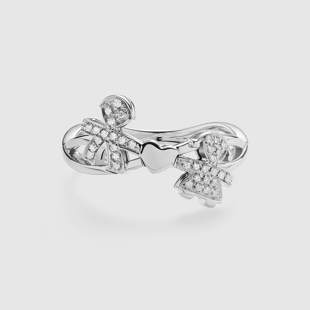 Anello leBebe LBB127-18 I Preziosi bimbo-bimba diamanti 0,14ct - LE BEBE