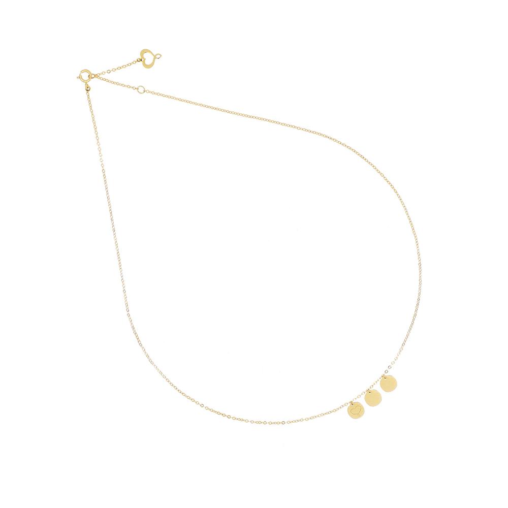 Girocollo Elena 18Kt Tre Tondini - MAMAN ET SOPHIE