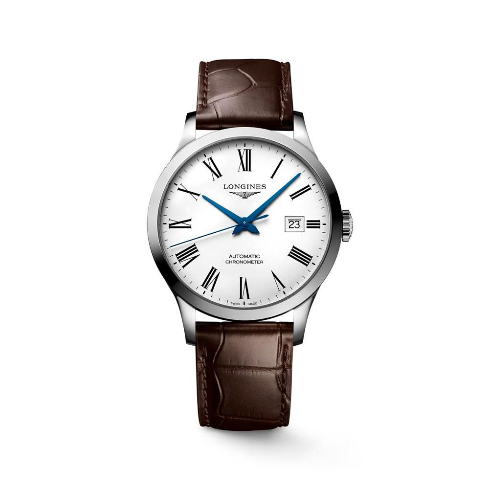 Longines Record L2.821.4.11.2 Automatico 40&nbsp;mm - LONGINES