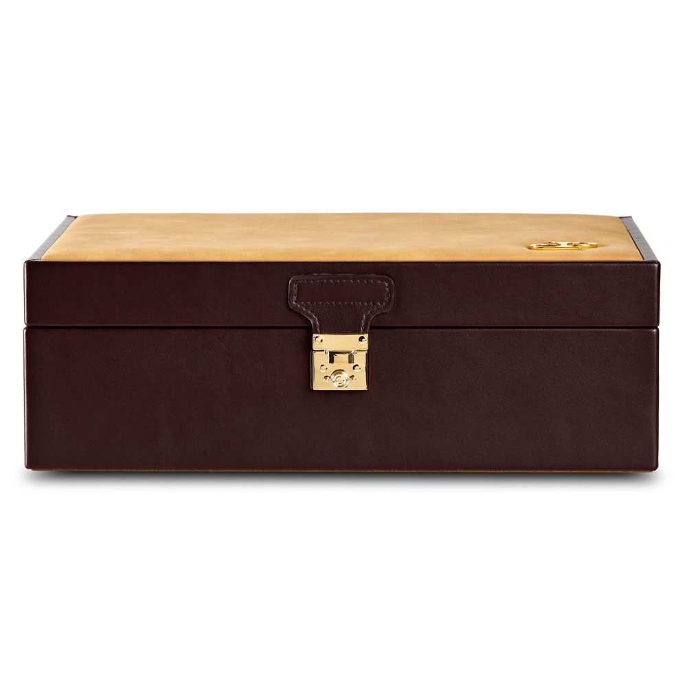  Scatola Lifestyle per orologi e gioielli da uomo - Castagna - WOLF