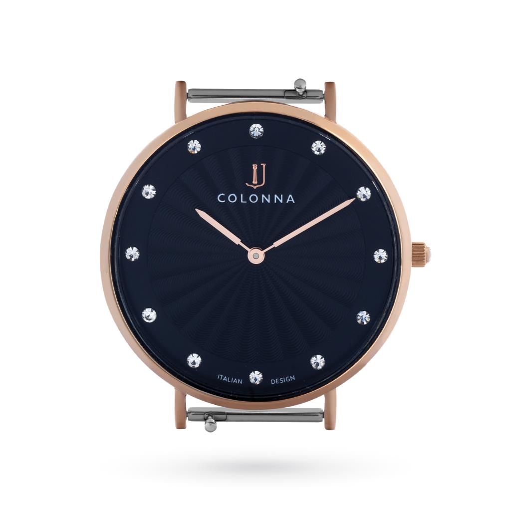 Watch case Colonna ultra-flat black 36mm - 