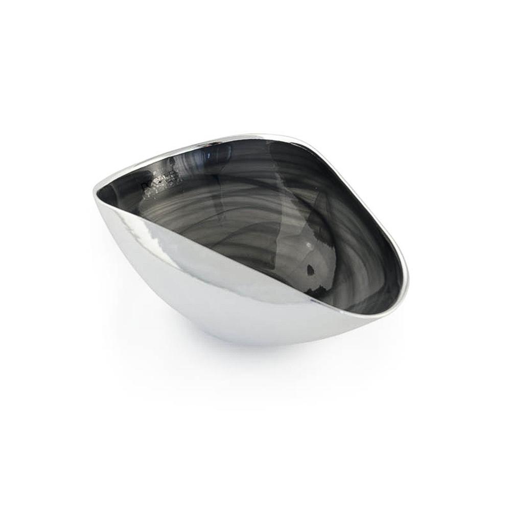Dogale bowl Alabaster silver gray Ø 30x19cm h 12cm - DOGALE
