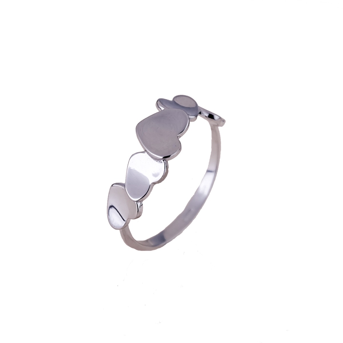 anello-con-cuori-a-lastra-ondulati