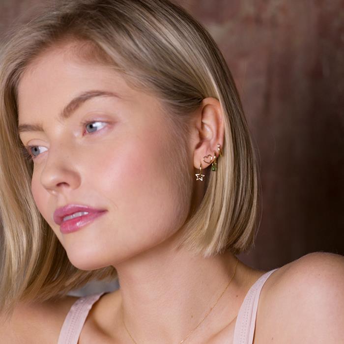 Orecchino cuore traforato Maman et Sophie ORSSO42TR - MAMAN ET SOPHIE