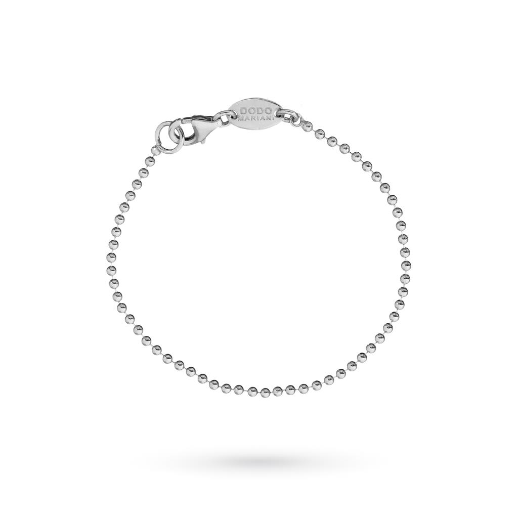 Dodo Mariani silver small dots bracelet 16cm - DODO MARIANI