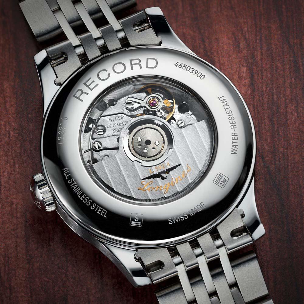  Longines Record L2.321.0.87.6 Automatico 30 mm - LONGINES