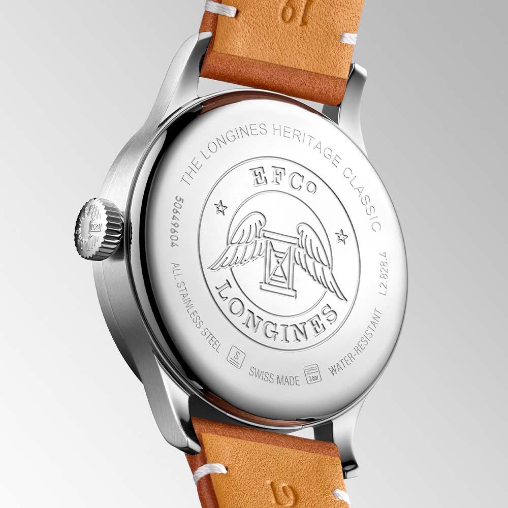  Longines Heritage Classic L2.828.4.53.2 Automatico 38.50 mm - LONGINES