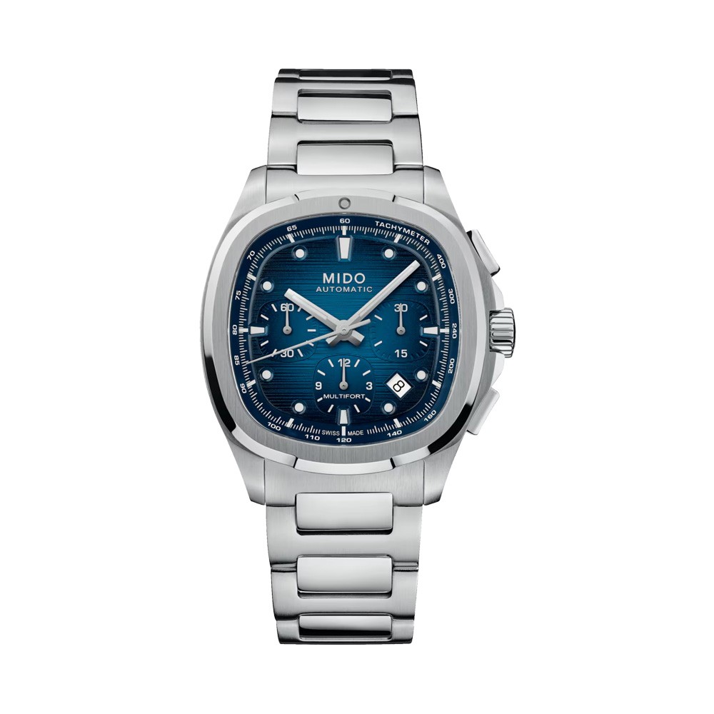 Orologio Mido Multifort TV Chronograph con bracciale acciaio