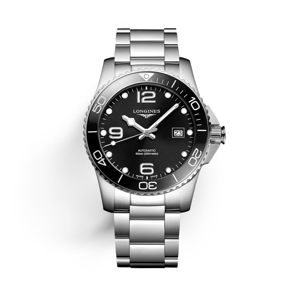 Longines Hydroconquest L3.781.4.56.6 automatic stainless steel 41mm - LONGINES