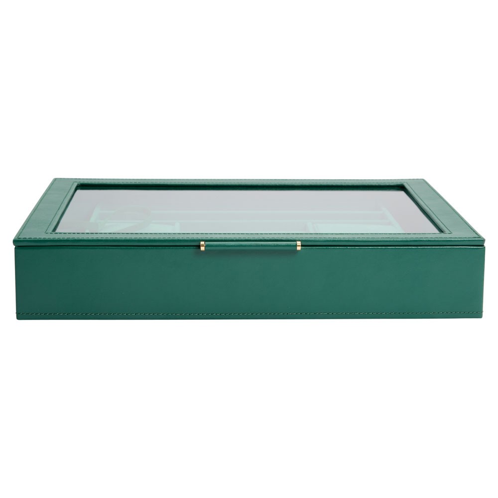  Wolf Jewellery Box with Window - Forest Green - WOLF