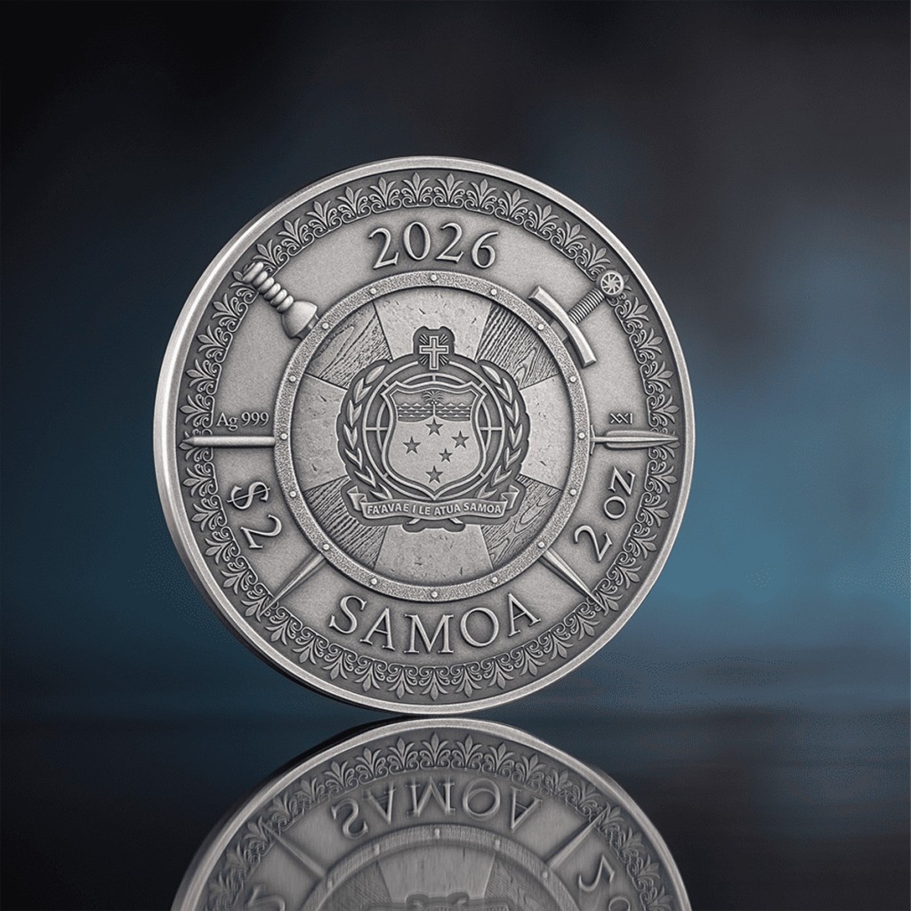  Flora and Zephyr Celestial Beauty 2 Oz Silver Coin 2000 Francs Cameroon 2026 - MINT XXI