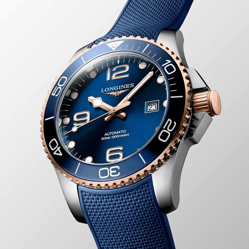  Longines Hydroconquest L3.782.3.98.9 Automatico 43 mm - LONGINES