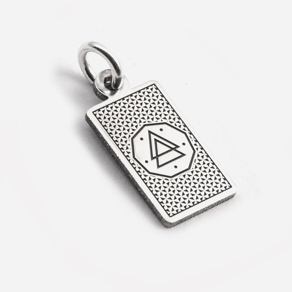  The Popess Tarot Card Pendant in 925 Silver - NOVE25