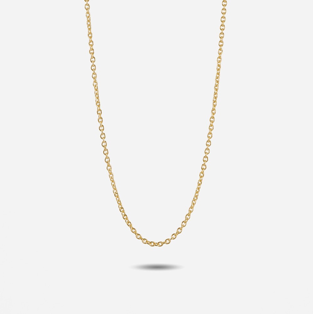 COLLANA FORZATINA 040 PLACCATA ORO CON ALLUNGHINI