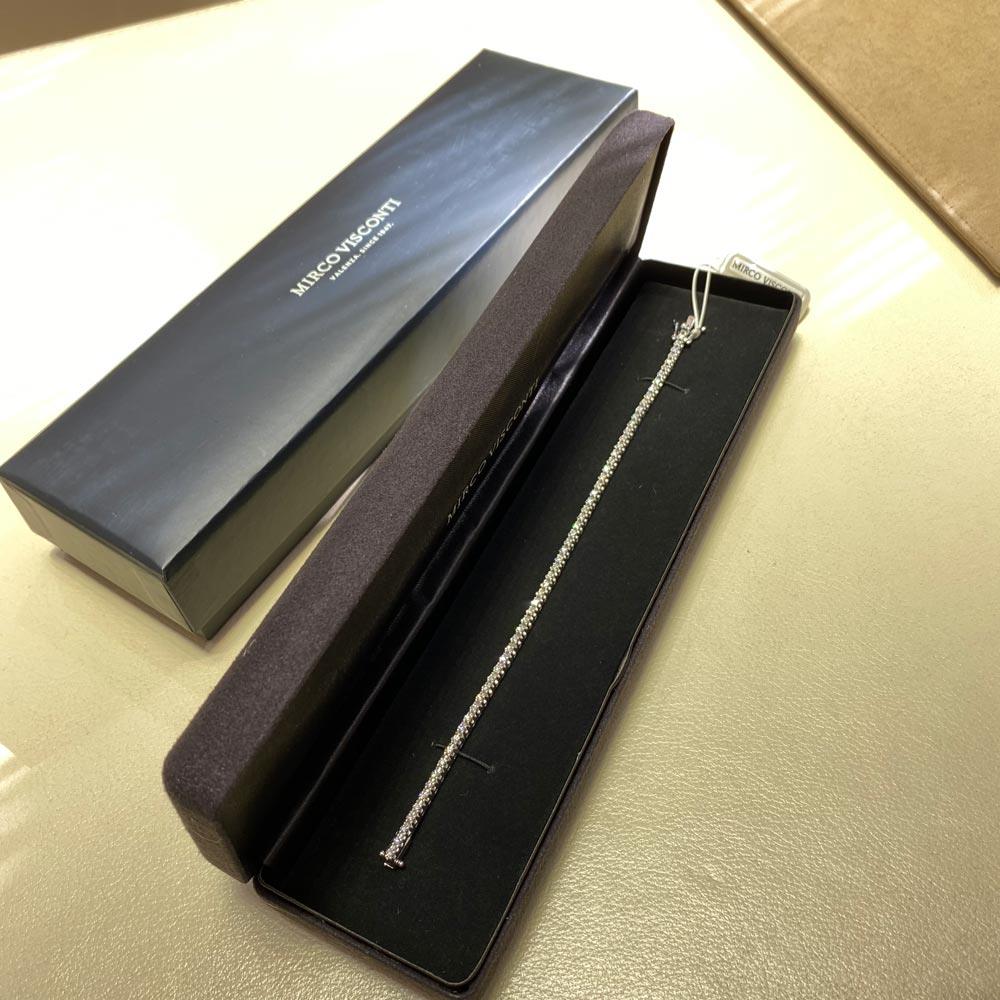  White gold diamond tennis bracelet 1,06ct G VS Mirco Visconti - MIRCO VISCONTI