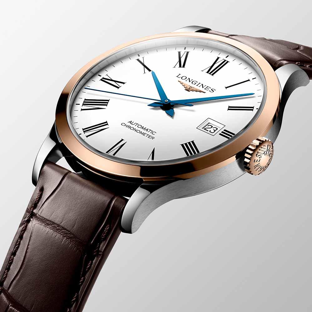  Longines Record L2.821.5.11.2 Automatic 40.00 mm - LONGINES
