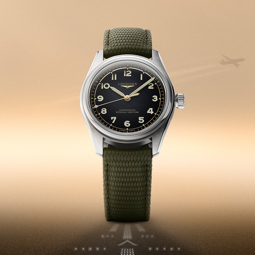 Longines Spirit Pilot L3.809.4.53.9 Automatico 39&nbsp;mm - LONGINES