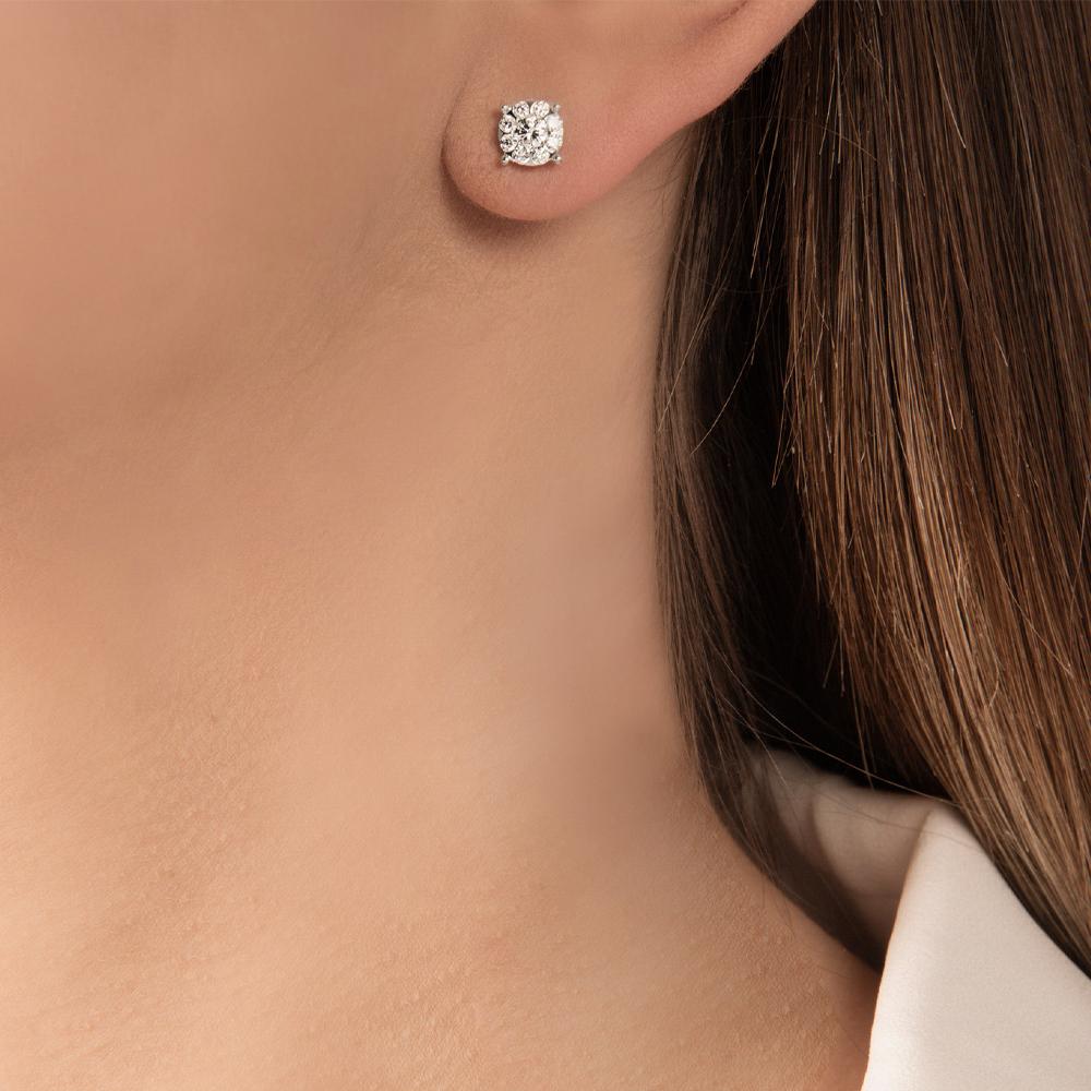  Orecchini oro bianco diamante multipietra 0,68ct Mirco Visconti - MIRCO VISCONTI