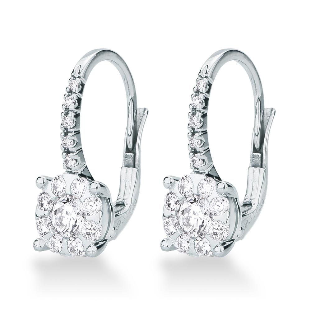  White gold earring with diamonds ~0.86ct by Mirco Visconti - MIRCO VISCONTI