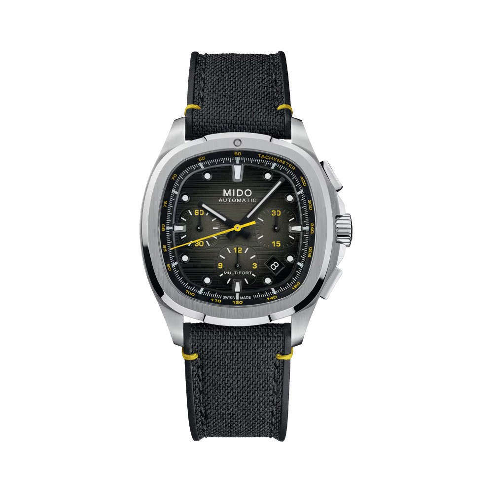 Orologio MIDO Multifort TV Chronograph cinturino nero