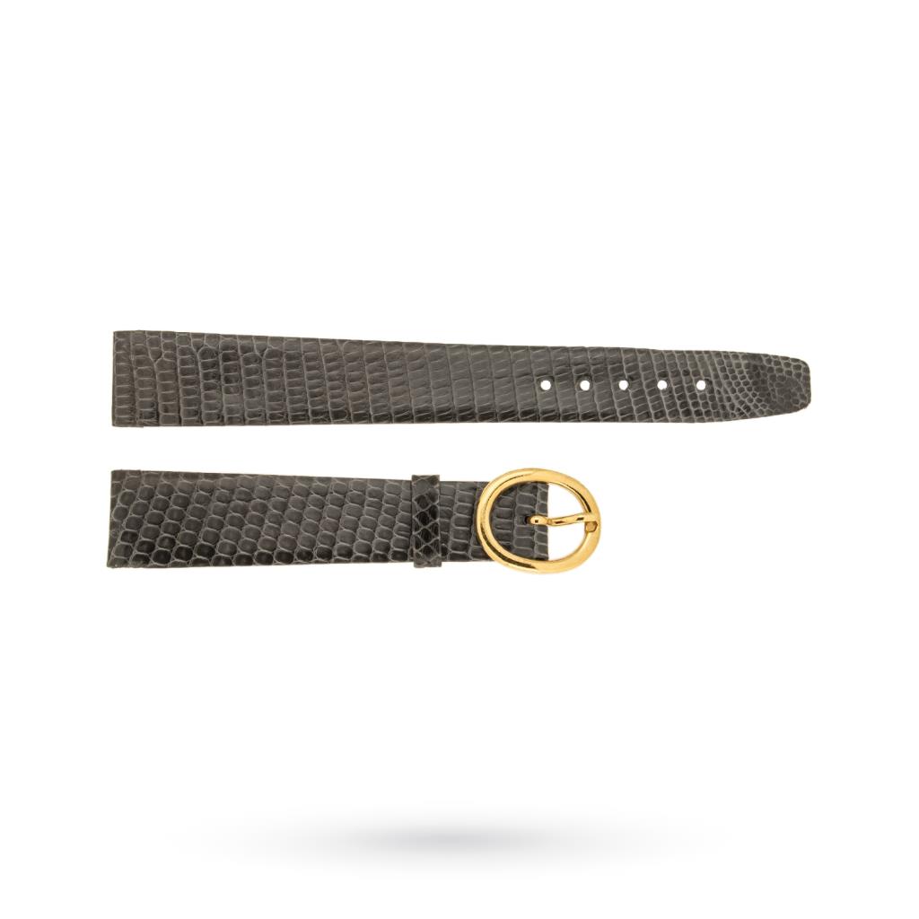 Cinturino originale Paul Picot lucertola grigia 14-12mm - PAUL PICOT