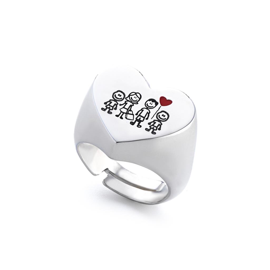 Ring with engraved family customizable Marcello Pane - MARCELLO PANE