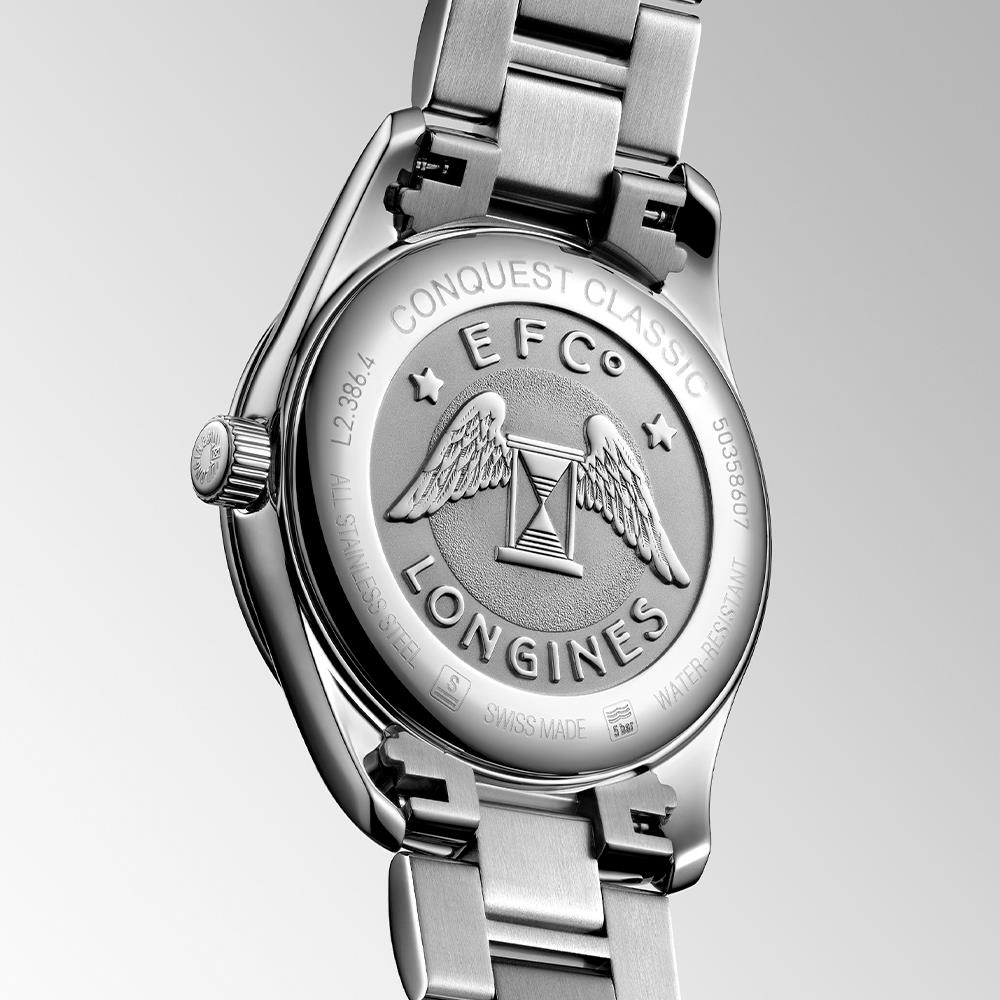  Longines Conquest Classic L2.386.4.52.6 Al Quarzo 34 mm - LONGINES