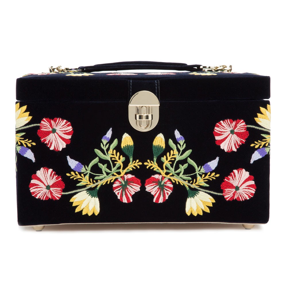  Wolf Medium Jewellery Box - Indigo - WOLF