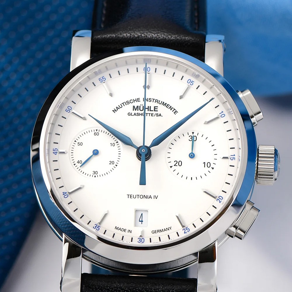  Muhle Glashutte Teutonia IV Chronograph M1-44-35-LB 39,0 mm - MUHLE-GLASHUTTE