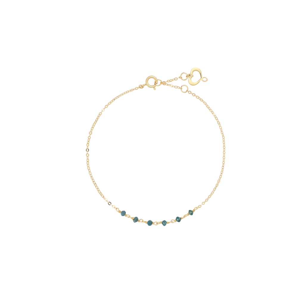 Maman et Sophie BRDMV6PS 18kt Yellow Gold Gemstone Bracelet - MAMAN ET SOPHIE