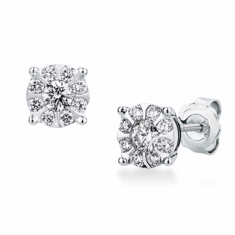 Orecchini oro bianco diamante multipietra 1,21ct Mirco Visconti - MIRCO VISCONTI