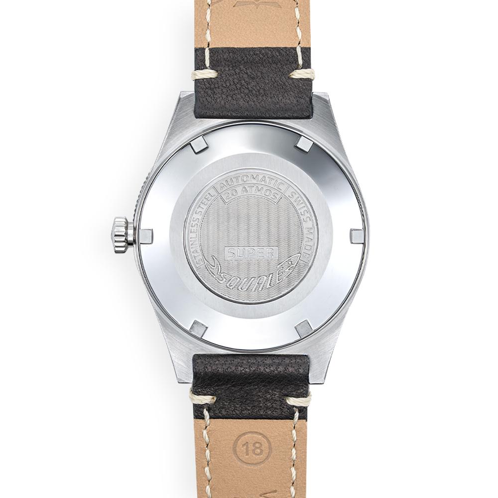  Super-Squale Sunray Black Leather SUPERSSBK.PN 38,00 mm - SQUALE