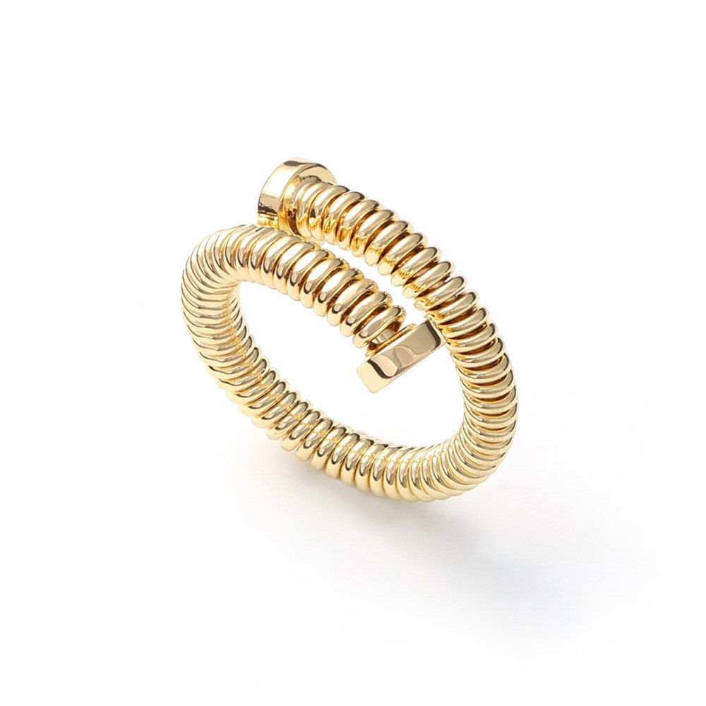 Anello Unoaerre 2575 chiodo dorato - UNOAERRE