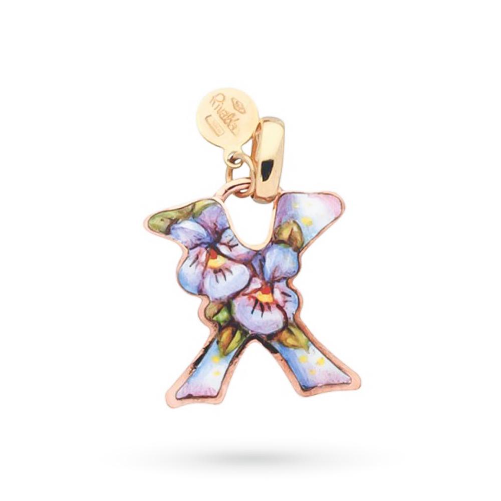 Ciondolo Iniziale X Gabriella Rivalta Violette - GABRIELLA RIVALTA