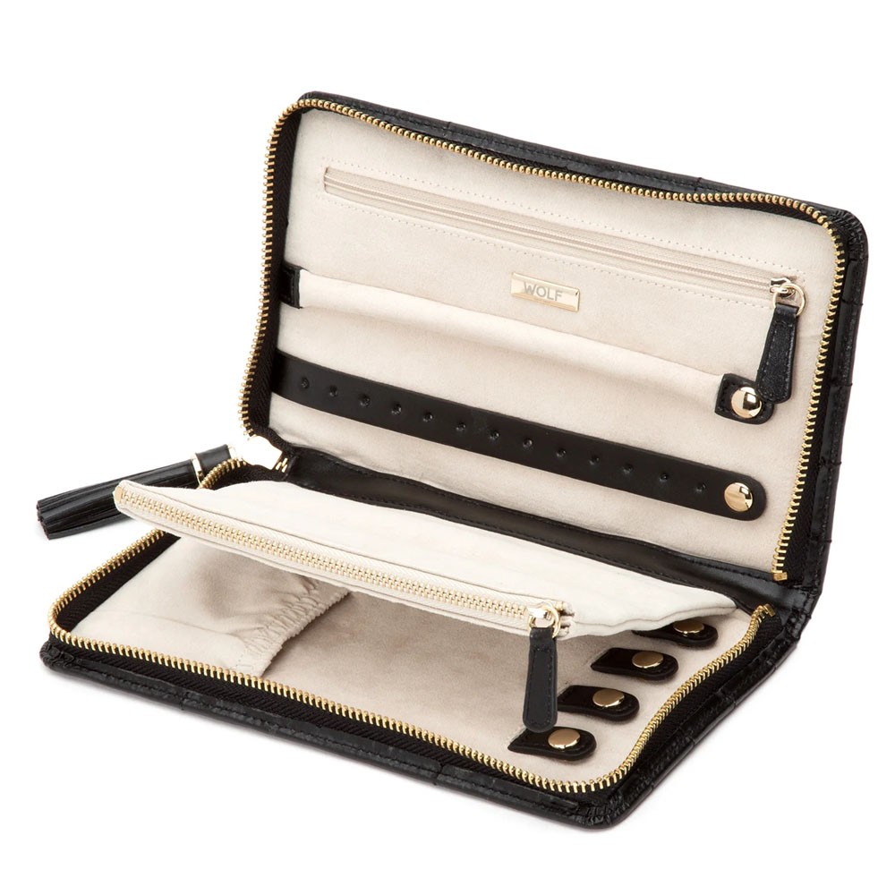  Wolf Jewelry Wallet - Black - WOLF