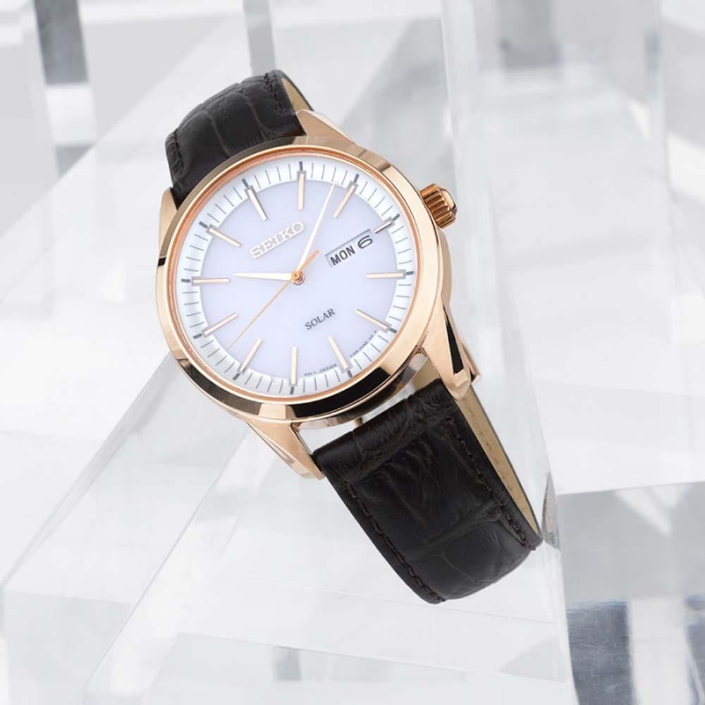  Seiko Classic SNE530P1 Solar quartz 40 mm - SEIKO